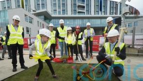 Sod turned at family accommodation unit for new children’s hospital