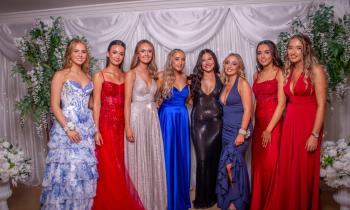 In pictures: Glitter and colour all around at Rosses Community School prom