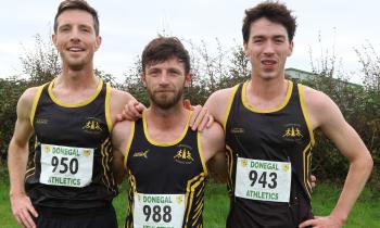 In pictures: Stephen McAuley and Nakita Burke win Donegal Senior Cross Country titles