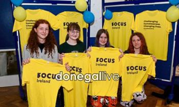 In pictures: Scoil Mhuire Buncrana sleep-out for World Homelessness Day