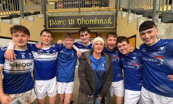 In pictures: A blue day in Letterkenny as Four Masters win another Donegal MFC