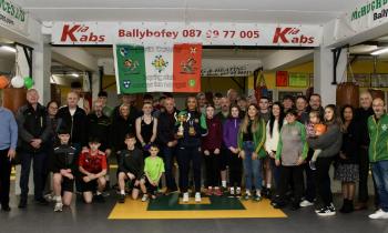 In pictures: European champion Roisin Hegarty gets hero's welcome at Twin Towns BC