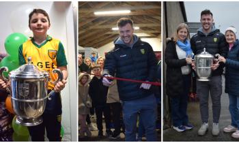 In Pictures: Donegal footballer Gavin Mulreany cuts the ribbon for new agri store