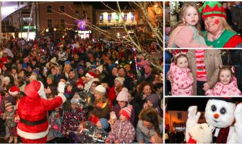 In Pictures: Great excitement at Donegal Town Christmas lights switch-on