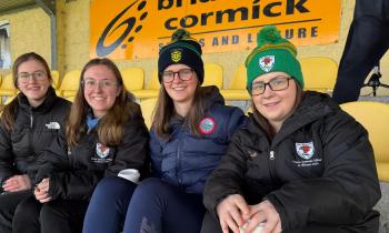In pictures: Donegal fans cheer on their side to Ladies NFL win over Westmeath