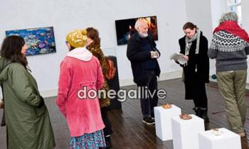 In pictures: Launch of Parallel Lands exhibition at Artlink, Fort Dunree