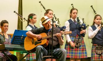 In pictures: A memorable Burns Night with Letterkenny and District Pipe Band