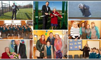 In Pictures: 104-year woman cuts ribbon to open new Donegal sports facilities