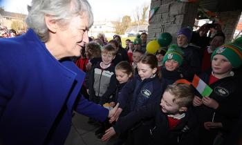 In pictures: Warm welcome as President Catherine Connolly visits Ardara