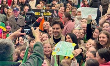 In pictures: Great turnout for Eric and Arianna before Dancing with the Stars final