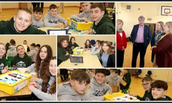 In Pictures: Children&rsquo;s Ombudsman visits inspirational Donegal school project