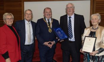 In pictures: Mayor's Reception for Charlie Grant after 45 years in Tidy Towns