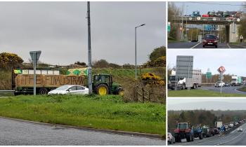 In Pictures: Hundreds join slow convoy fuel protests in Laghey and Ballyshannon