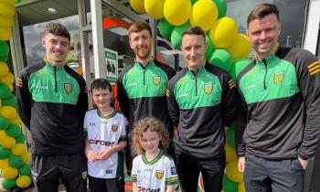 In pictures: Michael Murphy Sports hosts launch of new Donegal goalkeeper jersey