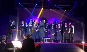 Watch: Abbey VS delights audience with staging of Sister Act in Donegal Town 