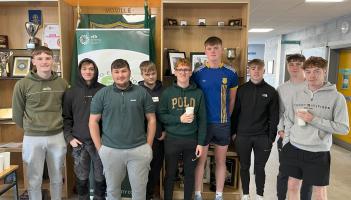 Caroline Doherty happy with how Moville students performed in the Leaving Cert