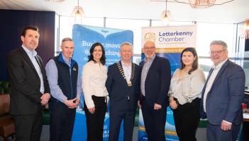 In pictures: Letterkenny Chamber stage Meet the President event