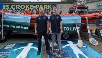 Bundoran RNLI volunteers promote water safety at Croke Park's All-Ireland SHC semi