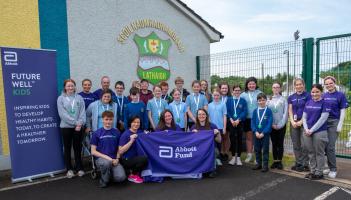 St Eunan’s NS Laghey students learn to shape healthier lives with Abbott