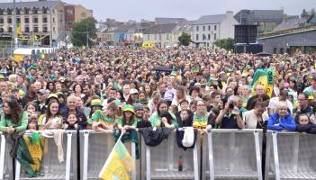 Watch: Daniel O'Donnell thanks Donegal team 'from the bottom of our hearts'