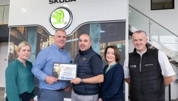 DMG Motors wins Ulster's Best Social Media at CarsIreland Dealership Awards