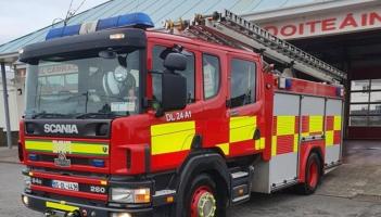 East Donegal blaze sees fire services and gardaí rush to the scene