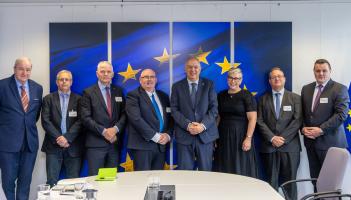 Seafood Ireland Alliance meet with EU Fisheries Commissioner in Brussels