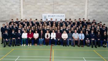In pictures: Mulrow College in Milford's sixth years gear up for new term