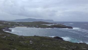 Mostly cloudy today in Donegal with scattered outbreaks of light rain and drizzle
