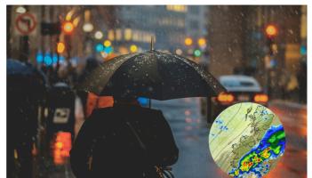 Met Éireann issues nine hour weather warning for nine counties across Ireland