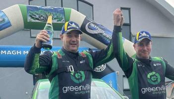 Paddy McCrudden and Jason Mitchell crowned Sligo Pallets Forestry Rally winners
