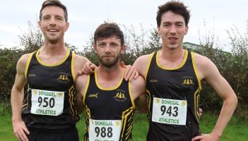 In pictures: Stephen McAuley and Nakita Burke win Donegal Senior Cross Country titles