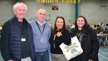 In Pictures: Presidential Election count underway at the Aura Centre