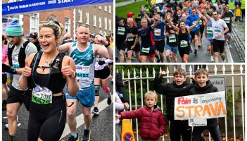 PICTURES: Spot the Tipperary faces among thousands running the 2025 Dublin Marathon