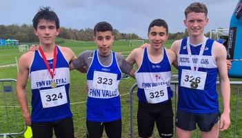 Odhran McBrearty leads the cast on medal-laden day for Finn Valley AC at Ulsters