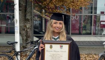 Donegal’s Aoife Gallagher graduates from University of Galway