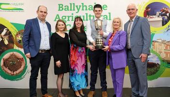 Lifford man awarded Overall Student of the Year at Ballyhaise Agricultural College