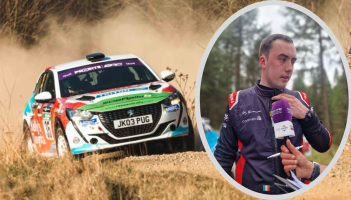 Mountcharles' Joe Kelly nominated for Billy Coleman Young Rally Driver of the Year