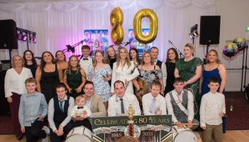 In pictures: Maghery Band celebrate 80th anniversary dinner dance