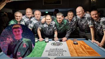 European Blackball titles for Donegal’s Darragh Gallagher and Tony Mulhern
