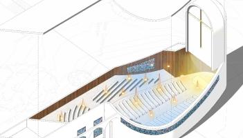 MacGabhann Architects reveal plans for Teach Pobail Mhuire following fire