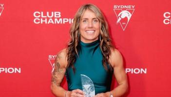Tanya Kennedy recognised for career-best AFLW season at the Sydney Swans