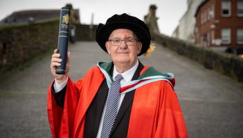 Donegal's Lord William Hay receives Ulster University Honorary Doctorate
