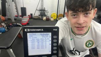 Daithi Gallagher secures another Irish record for Loughros Point Rowing Club