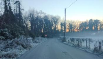 Council urge south Inishowen road users to drive with caution due to black ice