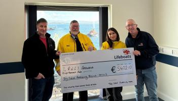Arranmore RNLI thank friends from Tory for donation of over &euro;5,000