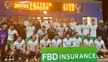 Joe McGill scores as London defeat Leitrim in Connacht Plate final