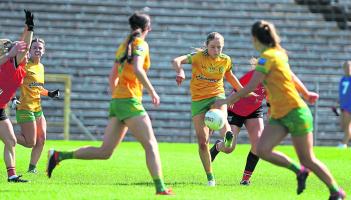 Eva Gallagher learning as she goes, on and off the field