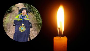 Donegal garda&iacute; pay tribute after sad passing of Little Blue Hero, Adam Patrick