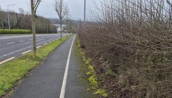 Works to be carried out to improve footpaths on Letterkenny&rsquo;s Business Park Road